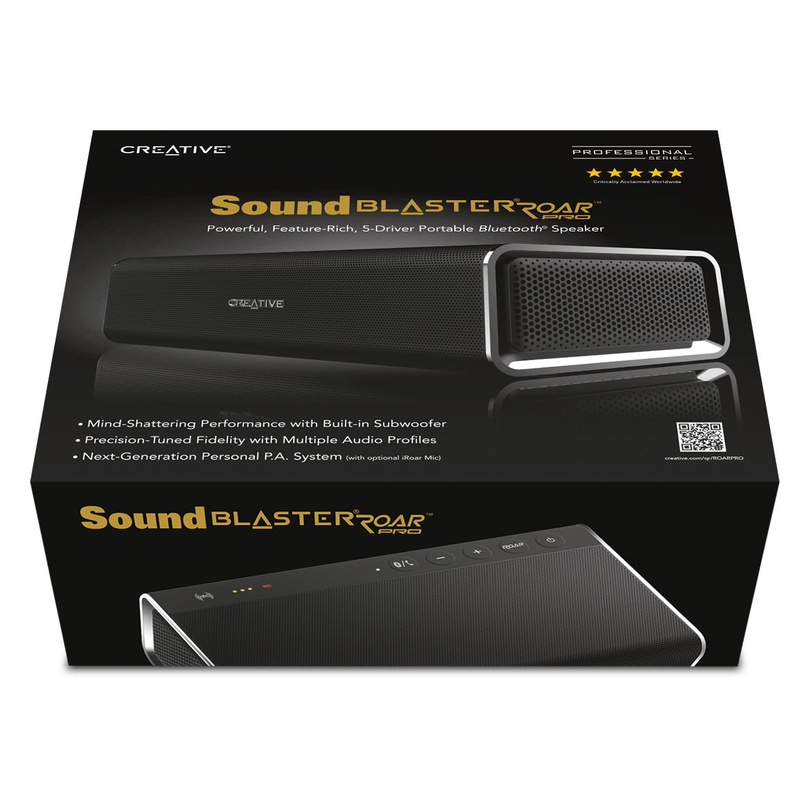 Cr Ative Pr Sente La Sound Blaster Roar Pro Tplpc Com