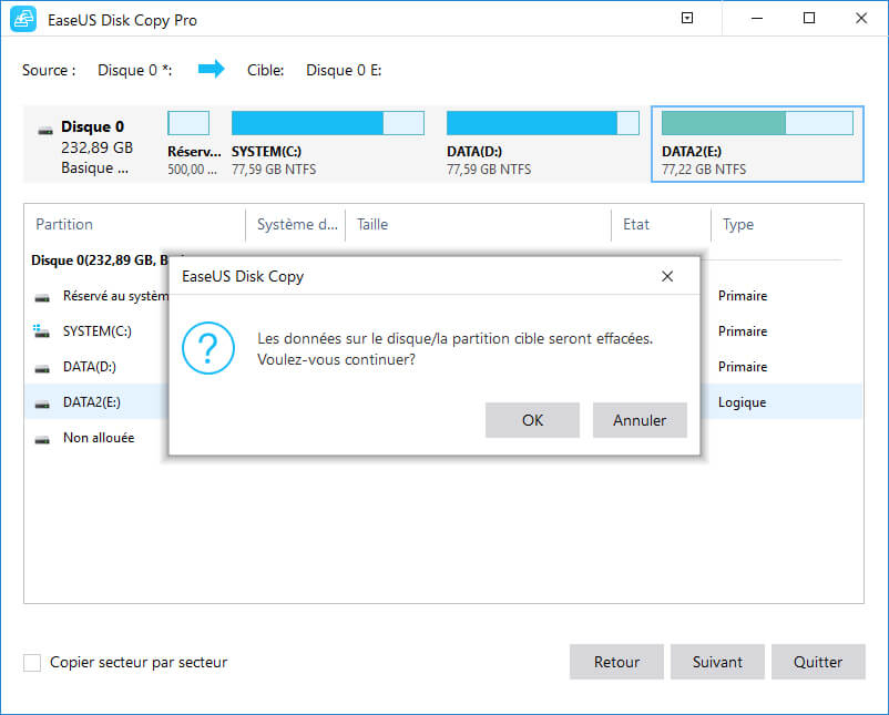 will the easeus disk copy pro trial work